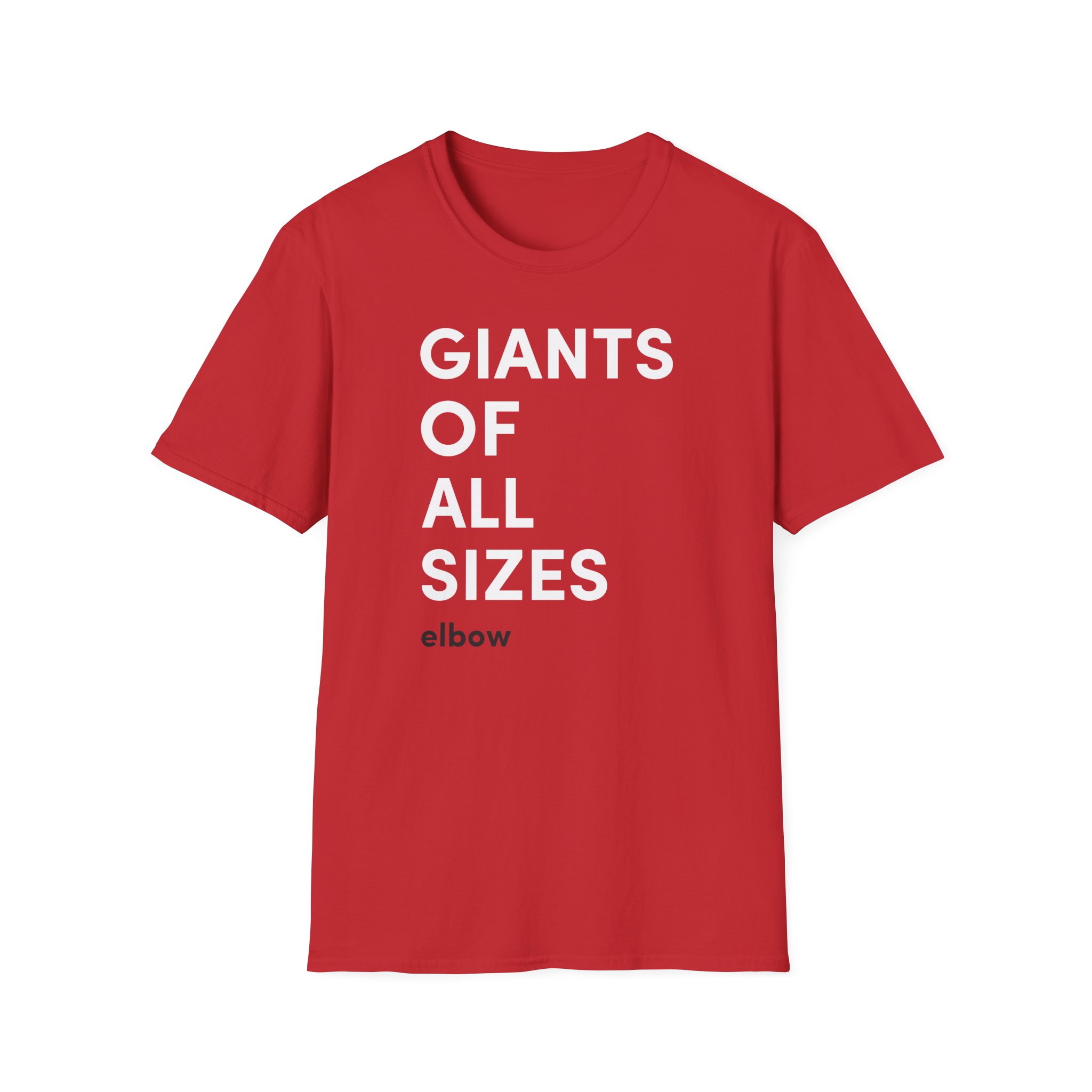 Elbow Audio Giants of All Sizes Unisex Softstyle T-Shirt