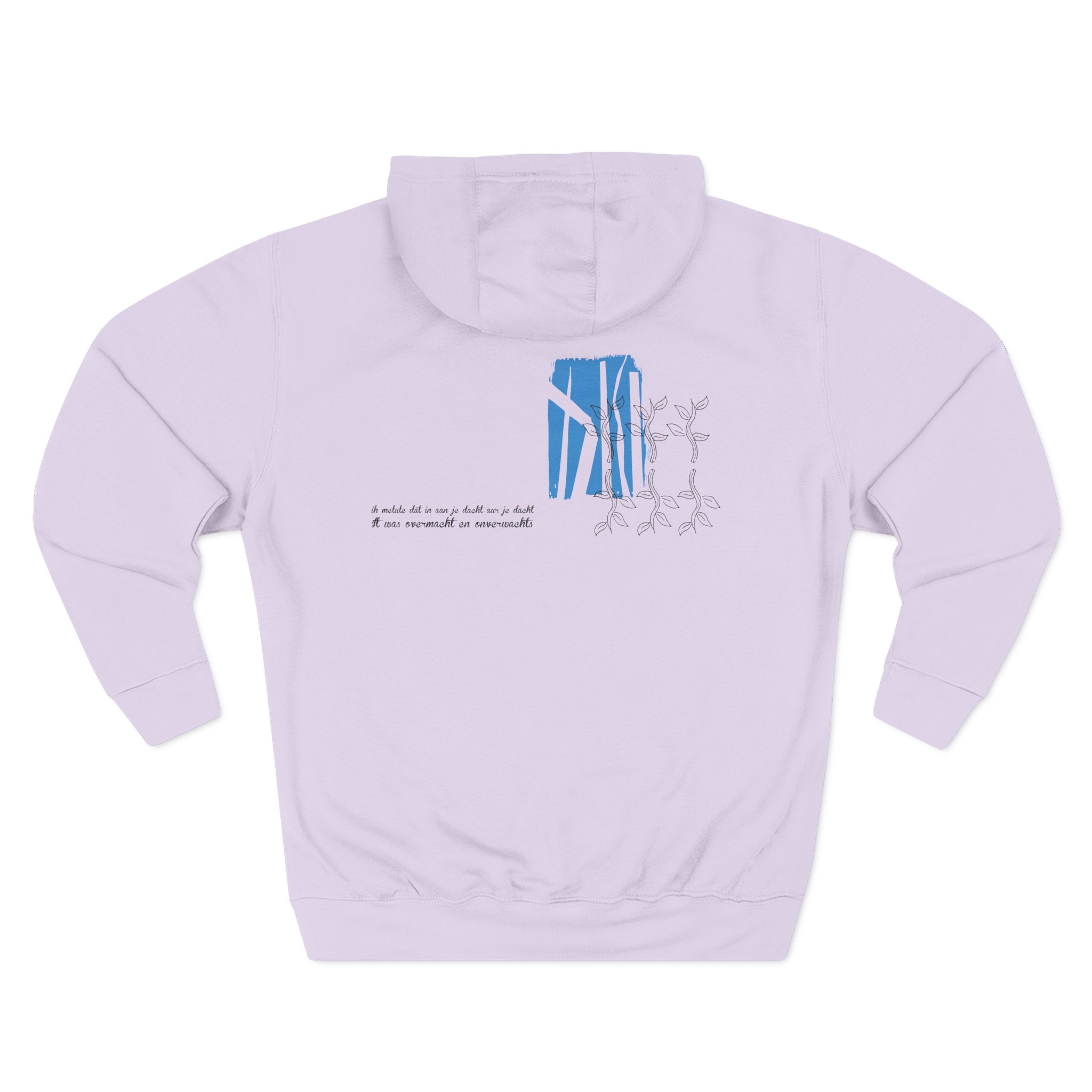 Froukje Three-Panel Fleece Hoodie