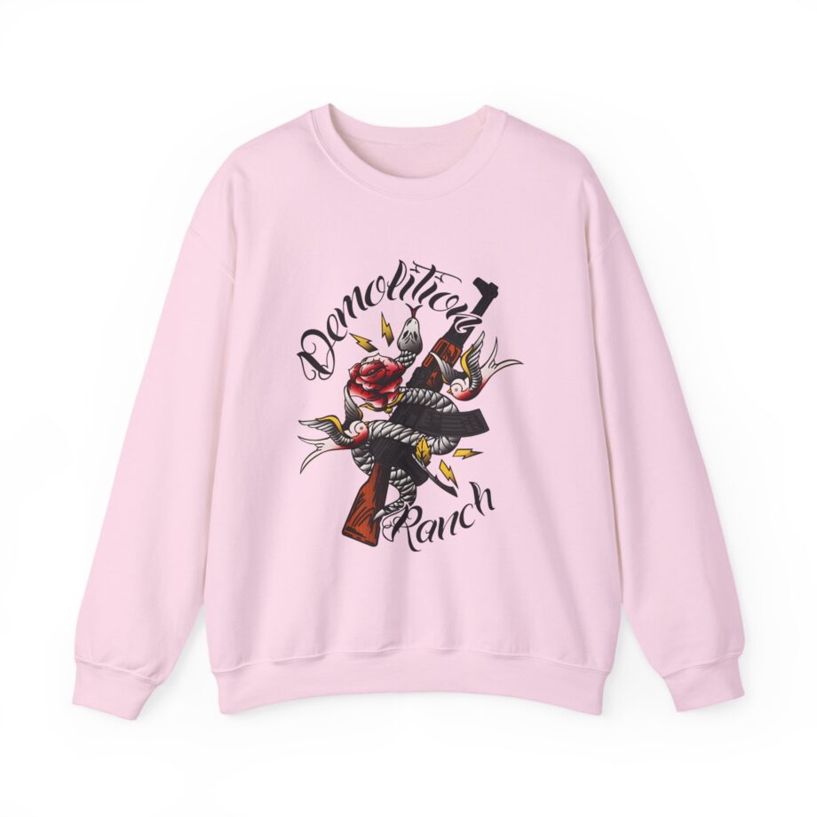 Demolition Ranch Tattoo Unisex Heavy Blend™ Crewneck Sweatshirt