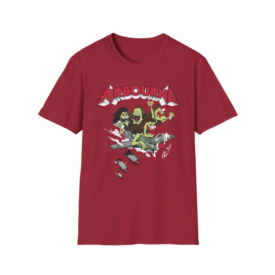 Airbourne - Nitro Herren Unisex Softstyle T-Shirt