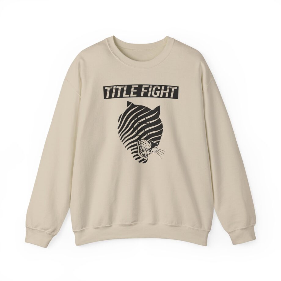 Title Fight Tiger Unisex Heavy Blend™ Crewneck Sweatshirt