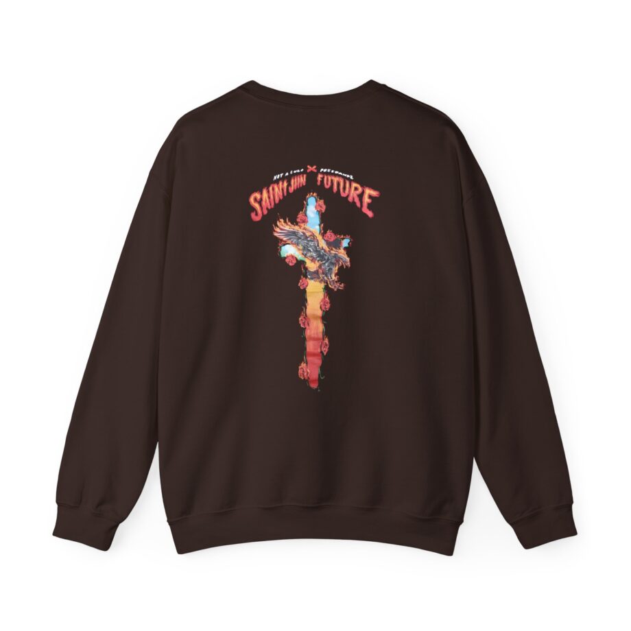 Saint Jhn Not a Cult X Freebandz Roses Unisex Heavy Blend™ Crewneck Sweatshirt