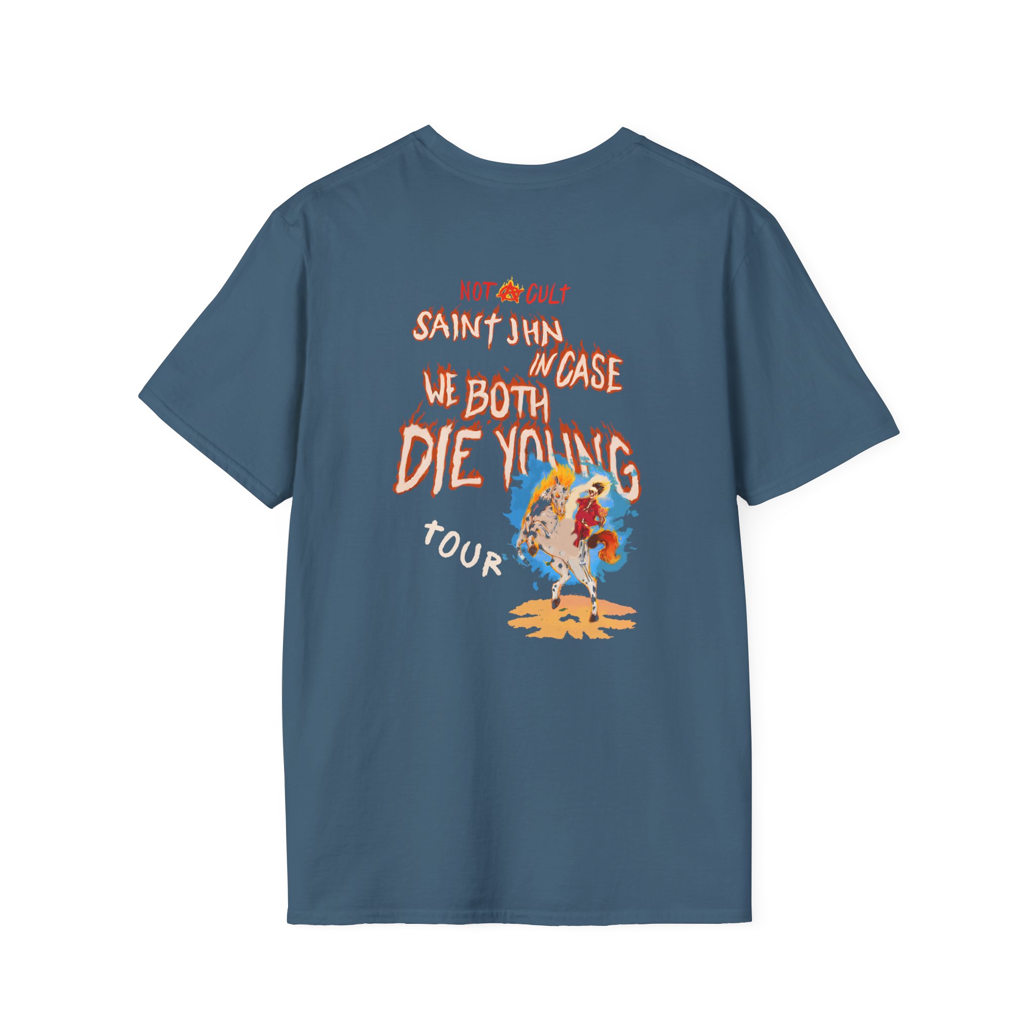 Saint Jhn Incase We Both Die Young World Tour Unisex Softstyle T-Shirt