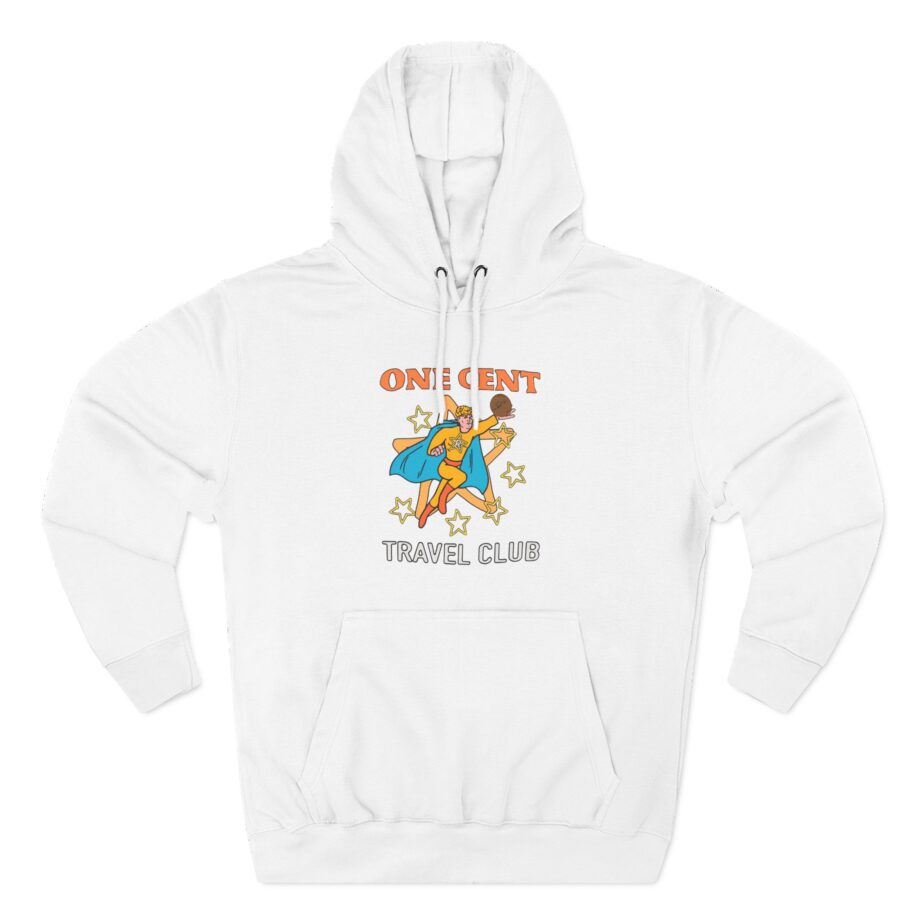 Ryan Trahan One Cent Adventure Awaits Travel Club Three-Panel Fleece Hoodie