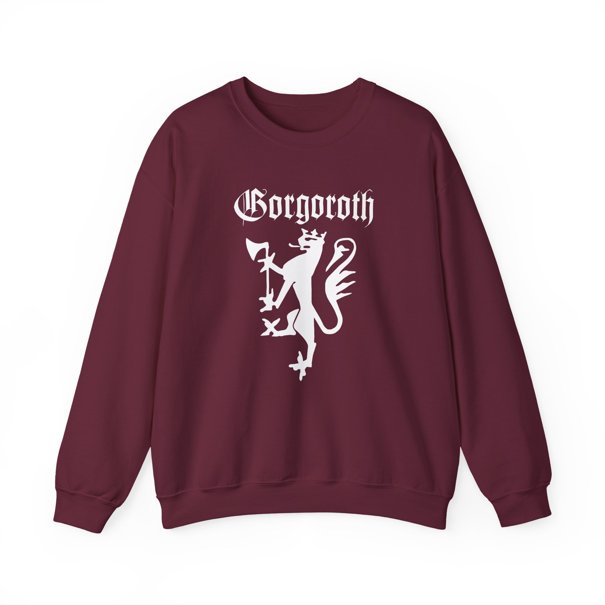 Gorgoroth Dragon Unisex Heavy Blendâ„¢ Crewneck Sweatshirt
