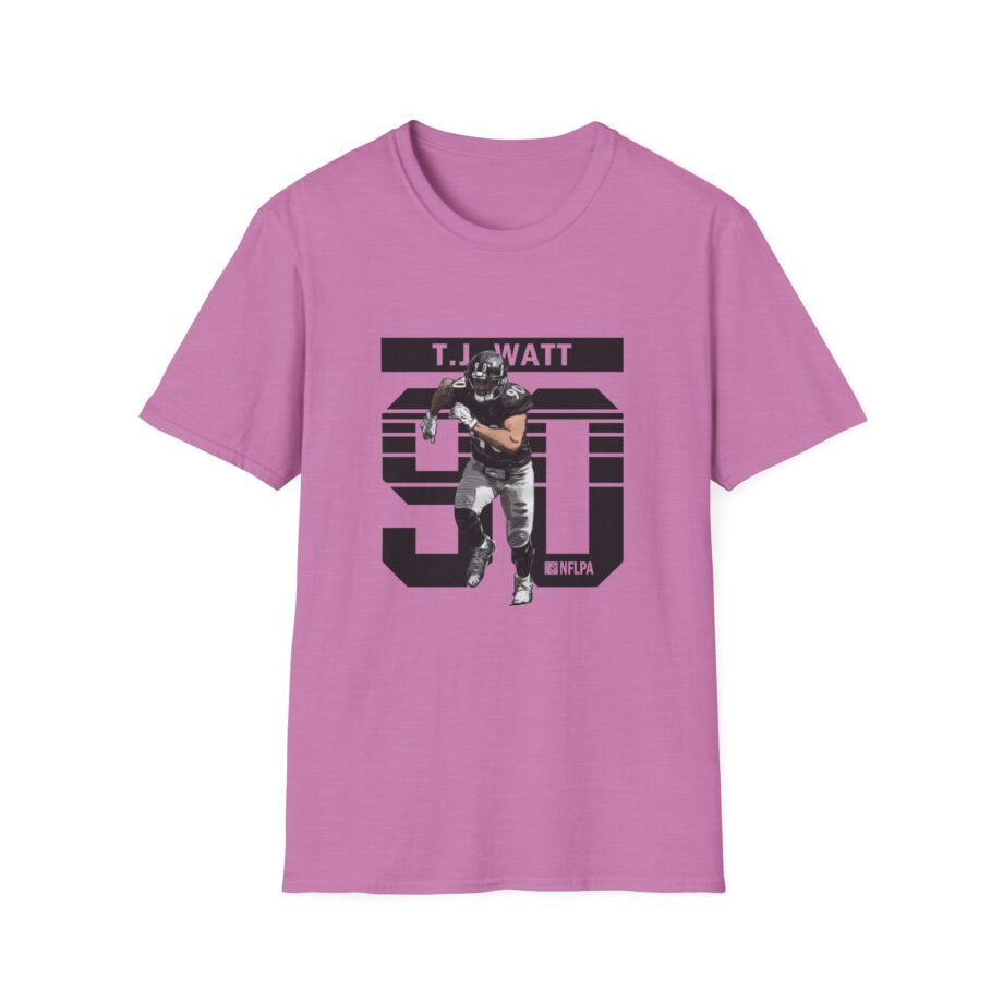 Tj Watt Grunge Unisex Softstyle T-Shirt