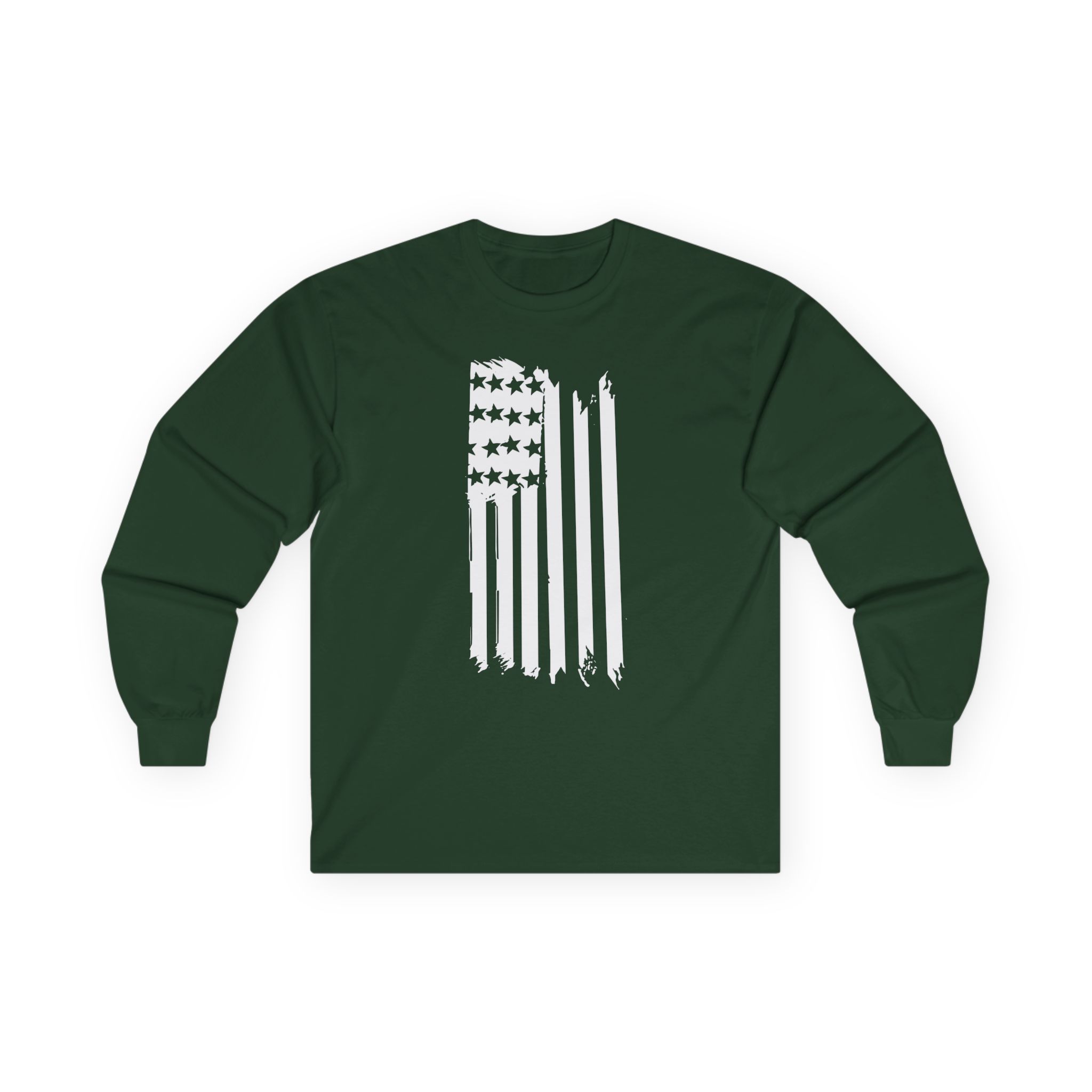 Patty Mayo Flag Americana  Unisex Ultra Cotton Long Sleeve Tee