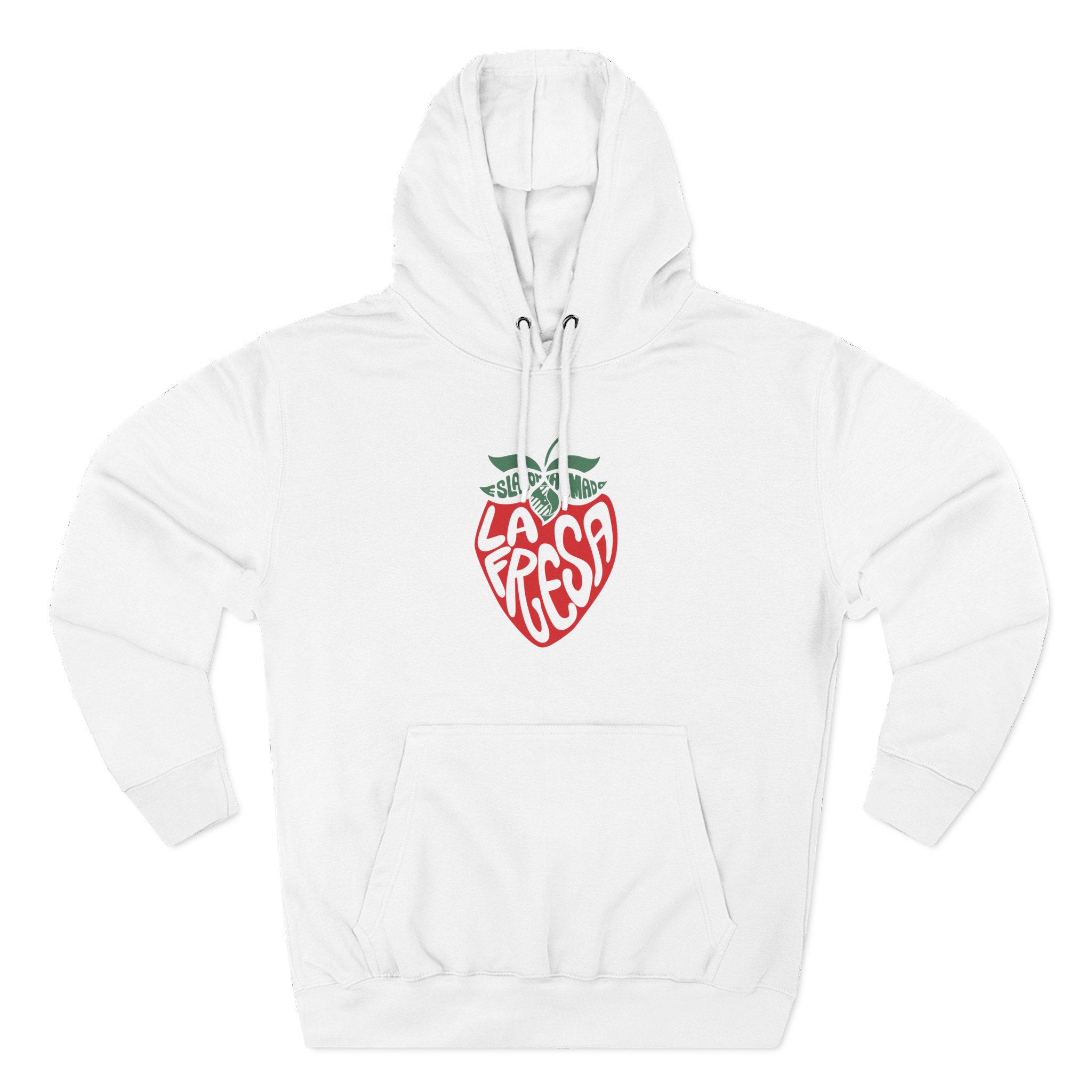Eslabon Armado La Fresa Three-Panel Fleece Hoodie