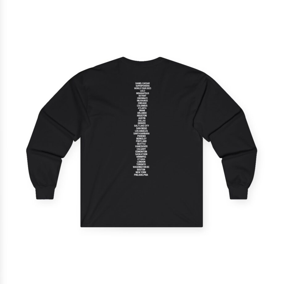 Daniel Caesar Superpowers World Tour Unisex Ultra Cotton Long Sleeve Tee