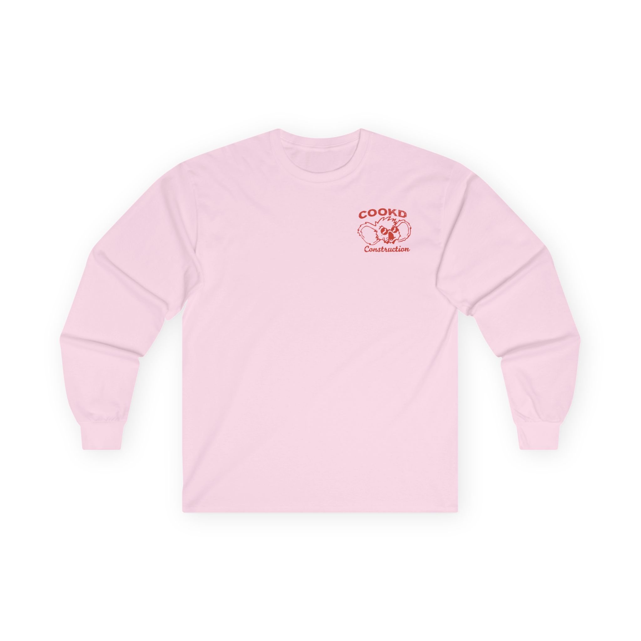 Cookd Construction Koala Unisex Ultra Cotton Long Sleeve Tee