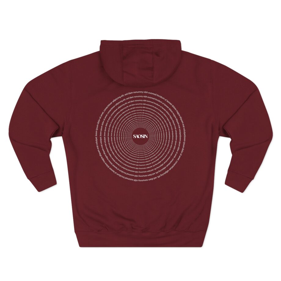 Saosin - Translating the Name Three-Panel Fleece Hoodie