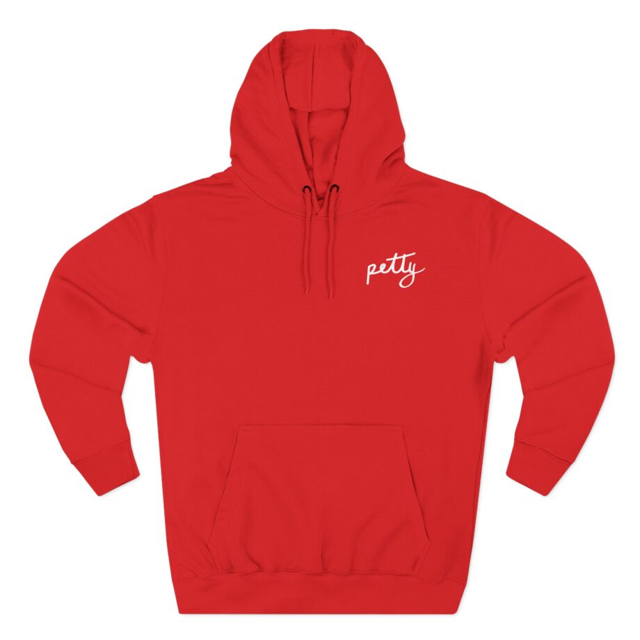 Charlotte Dobre Petty Three-Panel Fleece Hoodie