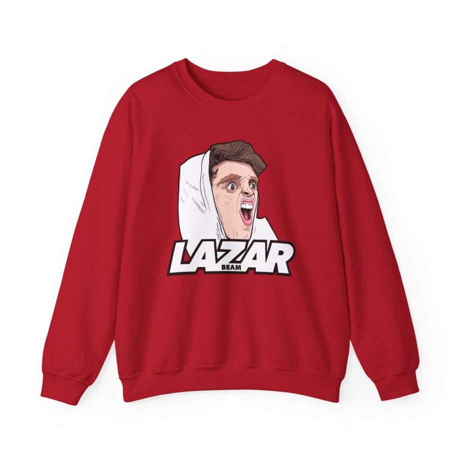 Lazar Silly Face Unisex Heavy Blend™ Crewneck Sweatshirt