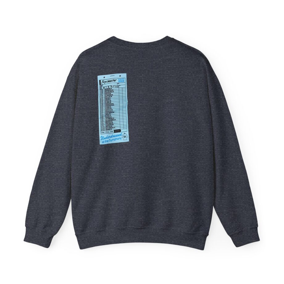 Faye Webster Underdressed at the Symphony 2024 Tour Unisex Heavy Blend™ Crewneck Sweatshirt