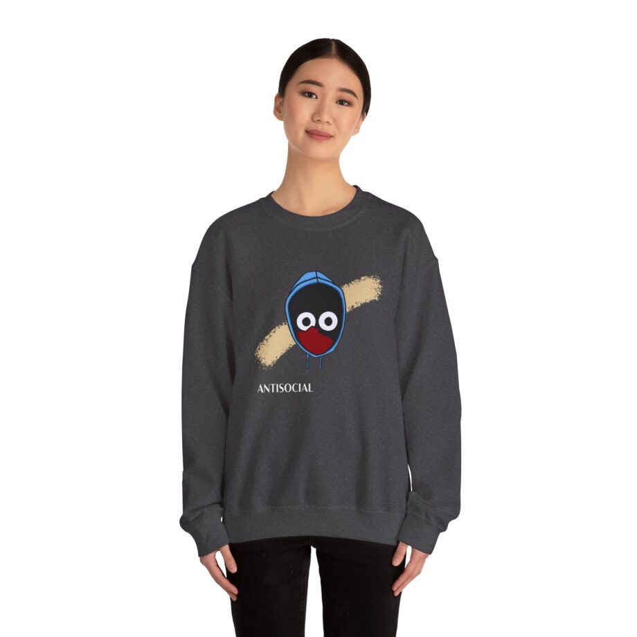 Boywithuke Antisocial Album Unisex Heavy Blend Crewneck Sweatshirt