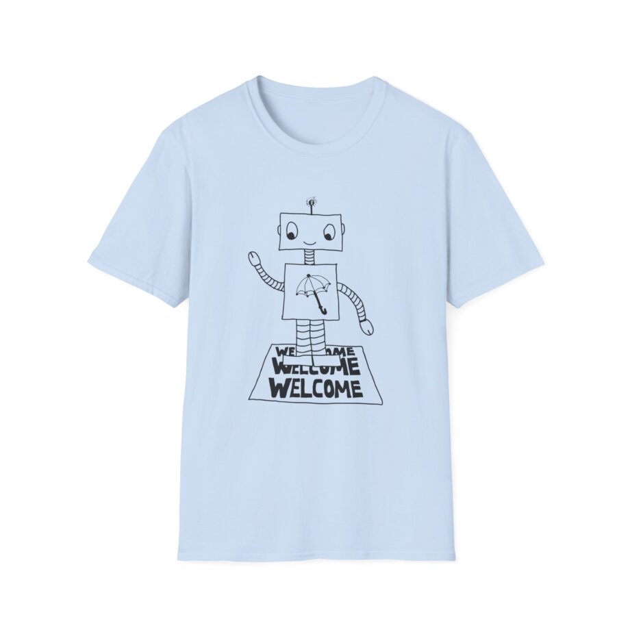 Armchair Expert Robot Unisex Softstyle T-Shirt