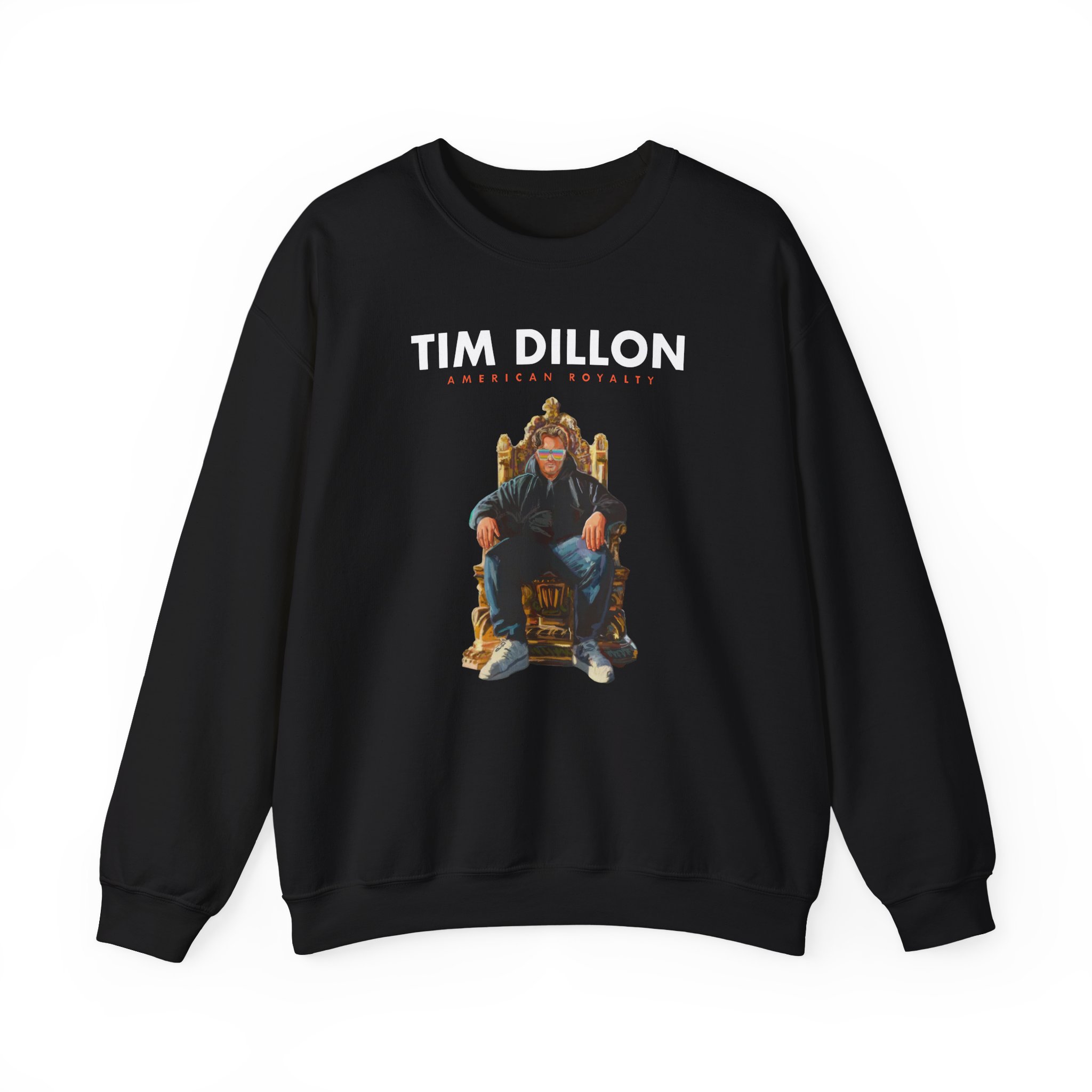 Tim Dillon American Royalty Tour Unisex Heavy Blendâ„¢ Crewneck Sweatshirt