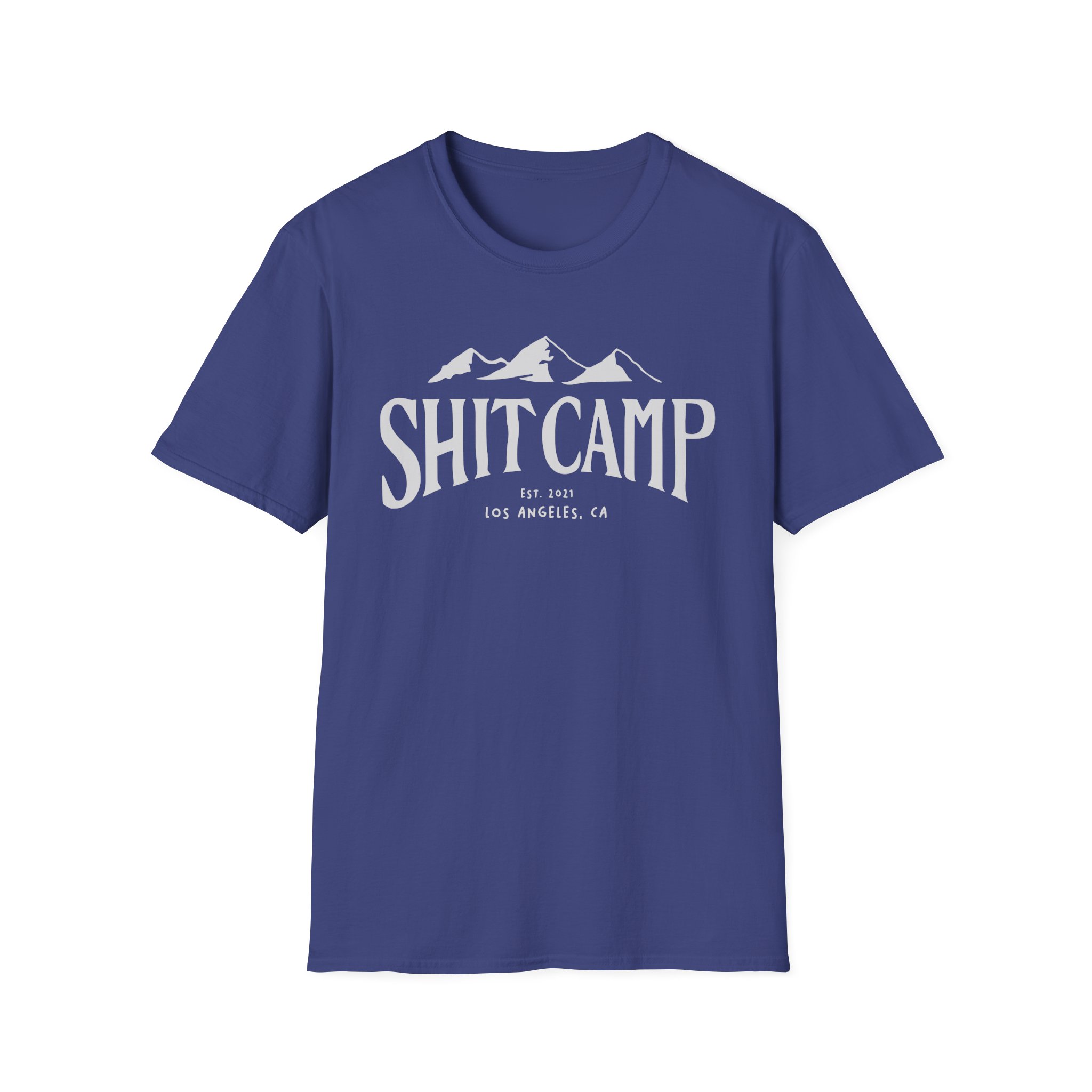 Qtcinderella Shit Camp Unisex Softstyle T-Shirt