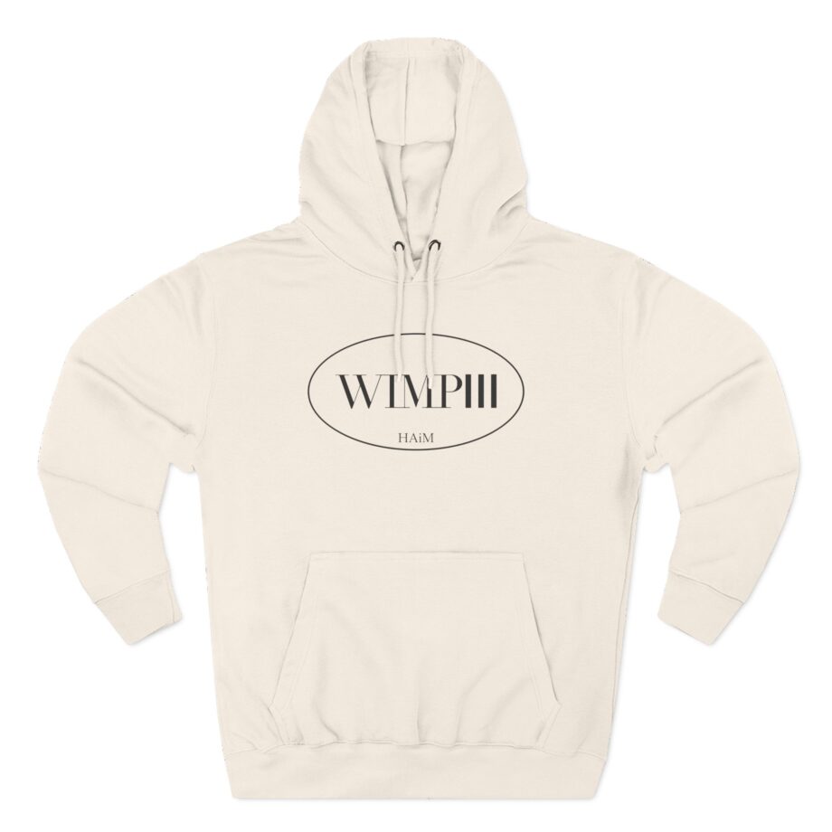Haim Wimpiii  Three-Panel Fleece Hoodie
