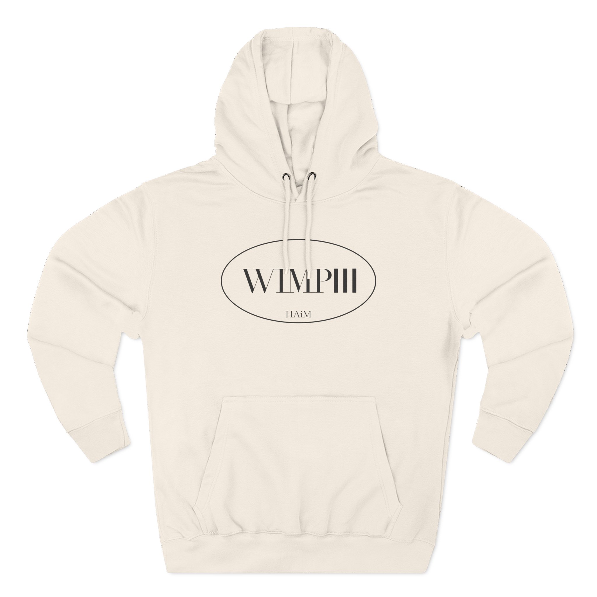 Haim Wimpiii  Three-Panel Fleece Hoodie