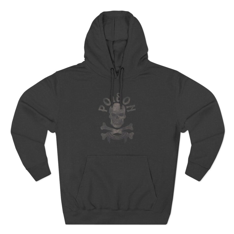 Poison Ride the Wind Three-Panel Fleece Hoodie