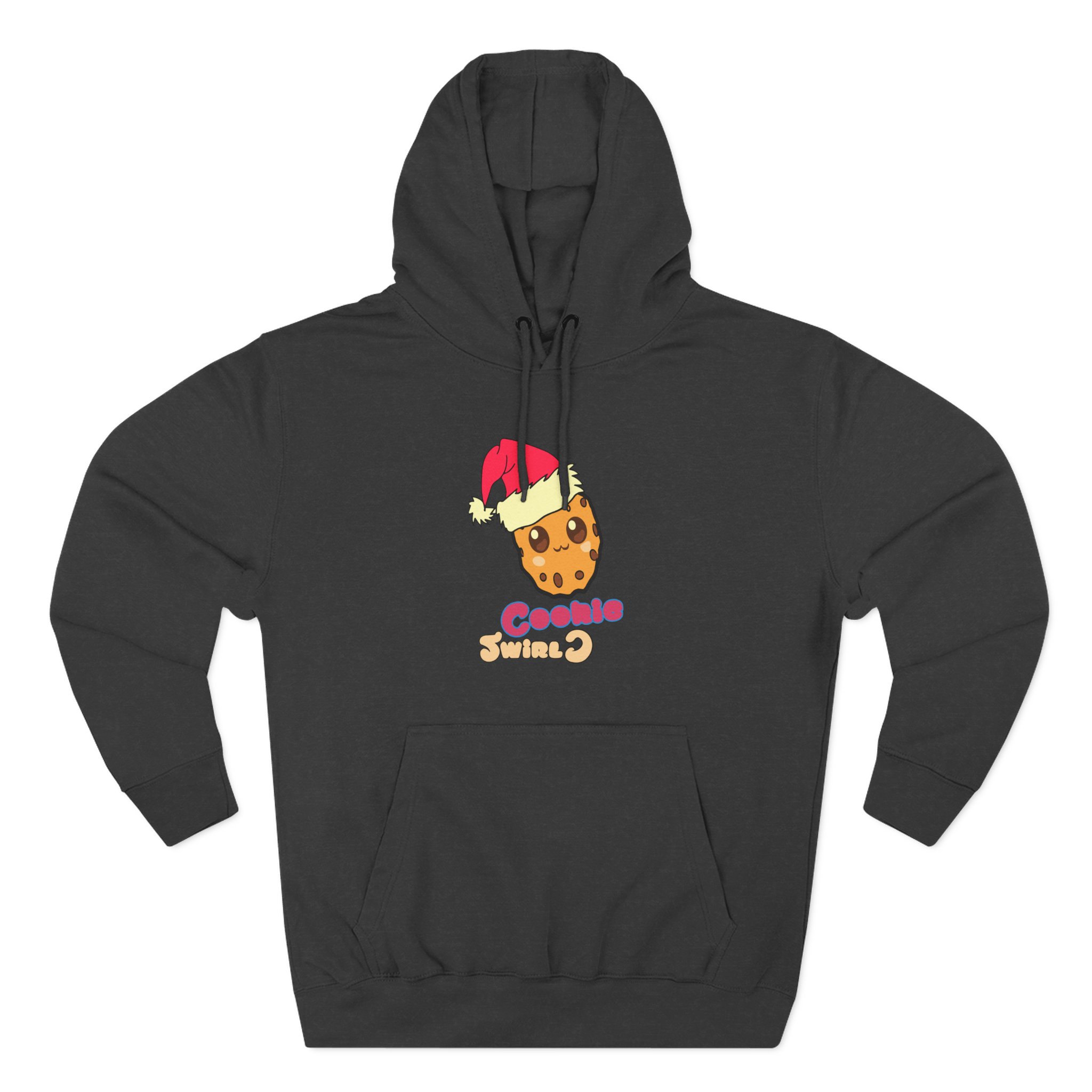 Cookieswirlc Three-Panel Fleece Hoodie