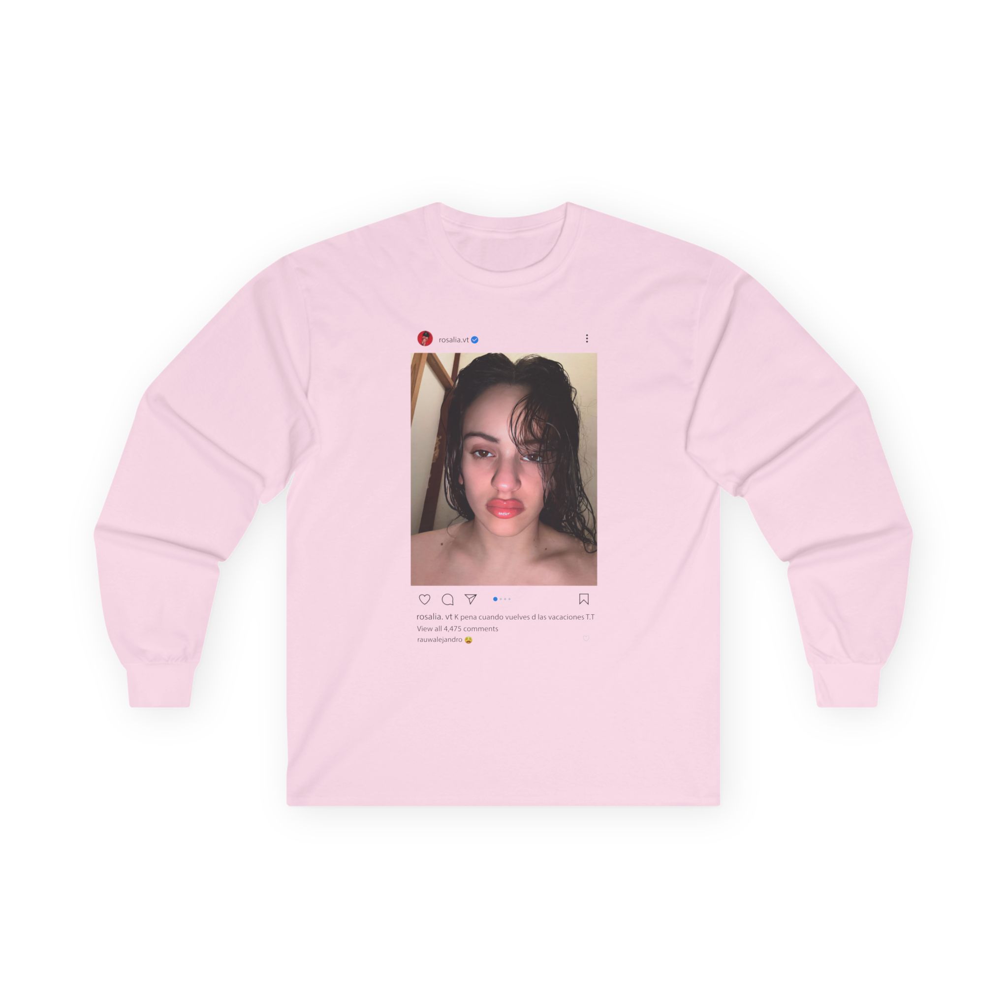 Rosalia Motomami Instagram Unisex Ultra Cotton Long Sleeve Tee