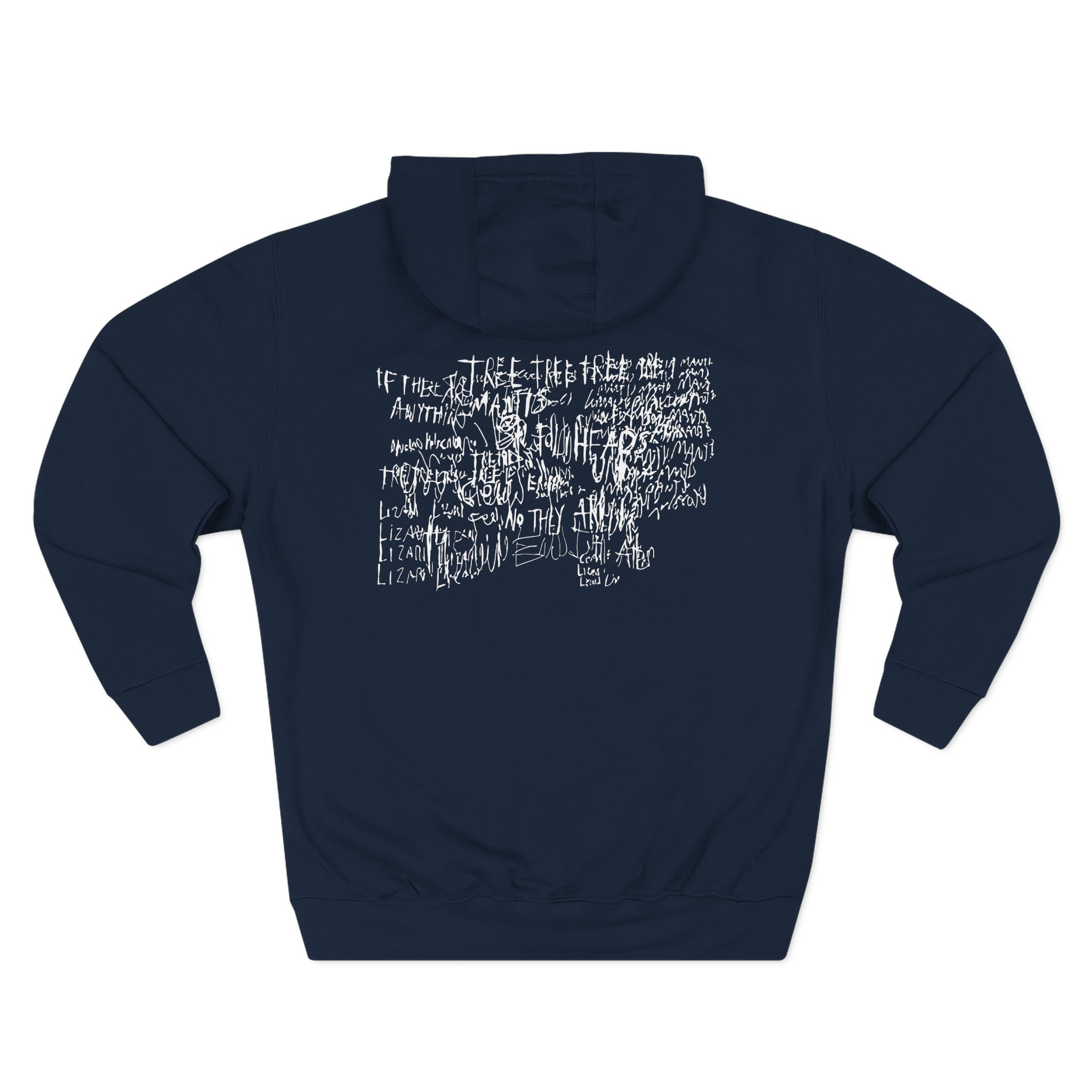 Erobb221 Three-Panel Fleece Hoodie