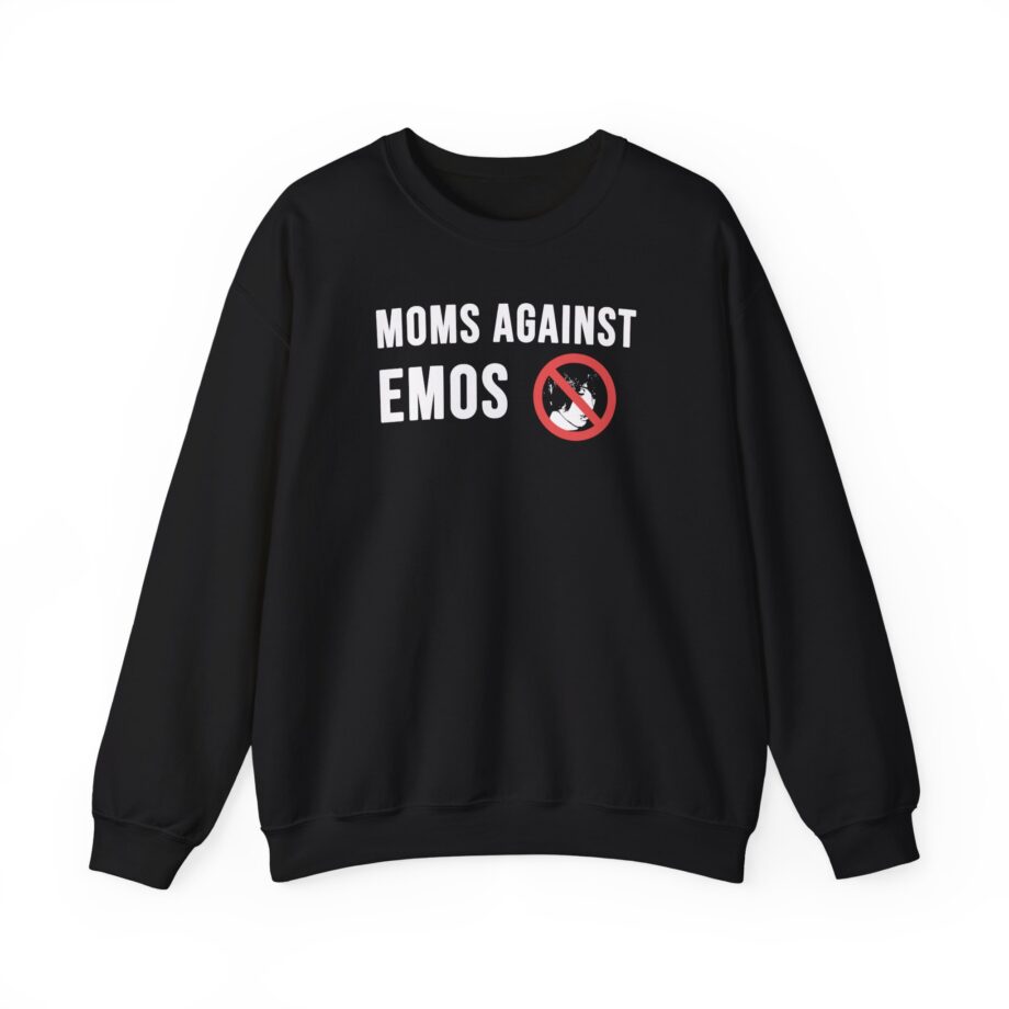 Jake & Johnnie Moms Against Emos Unisex Heavy Blend™ Crewneck Sweatshirt