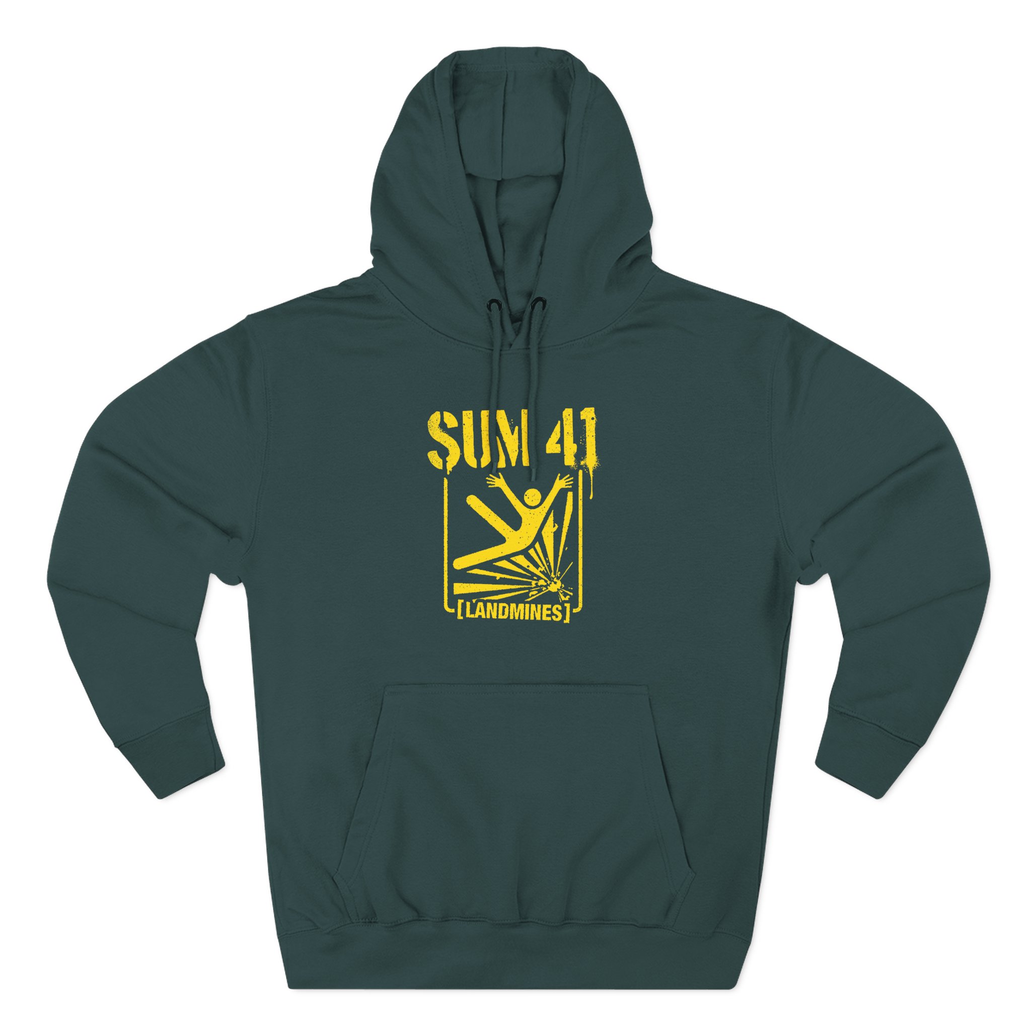 Sum 41 Landmines Three-Panel Fleece Hoodie