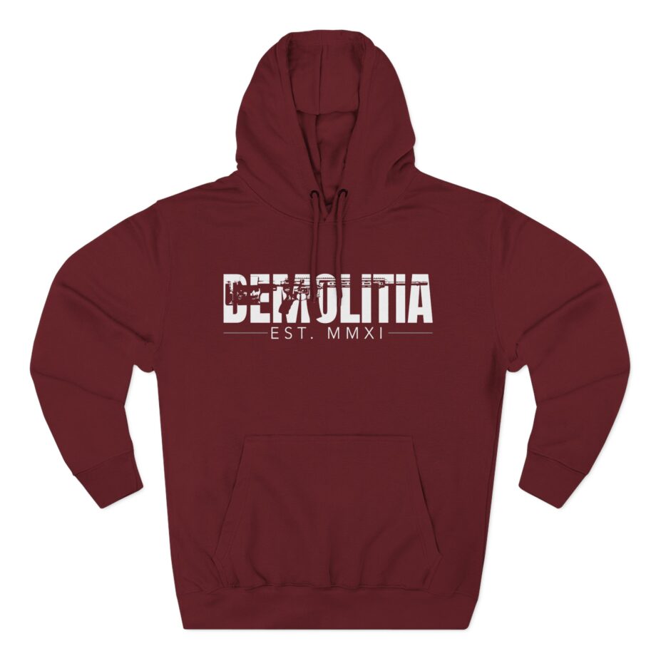 Demo Established Three-Panel Fleece Hoodie