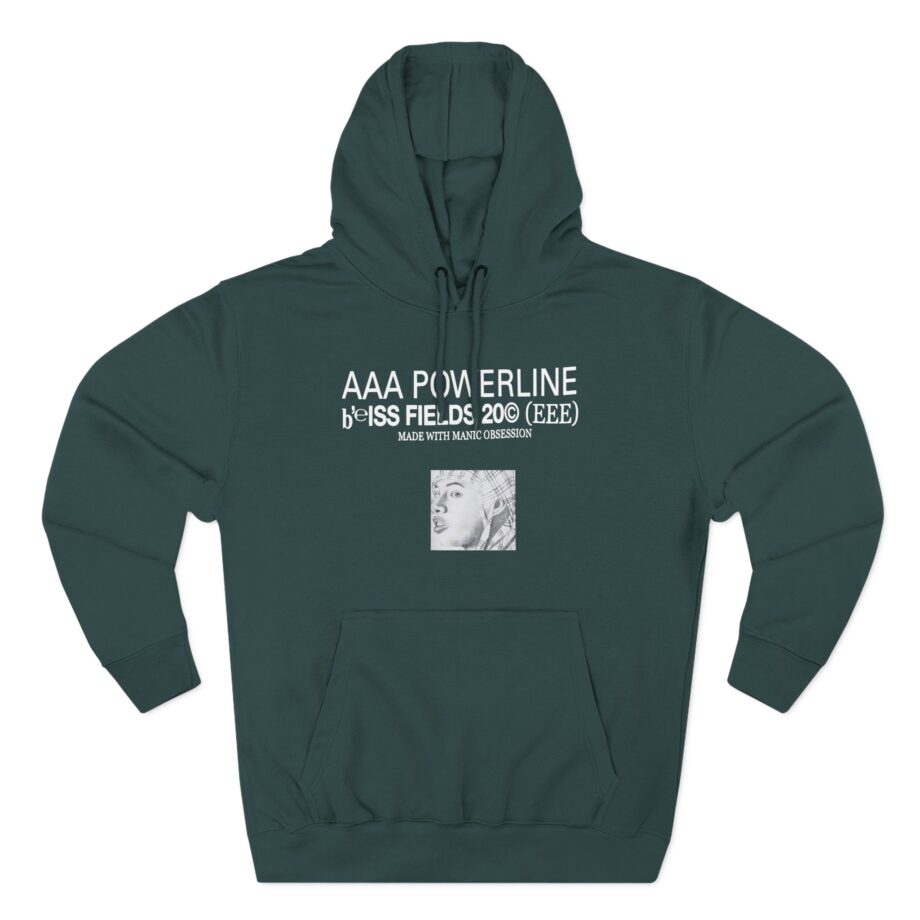Ecco2k Bliss Fields Three-Panel Fleece Hoodie