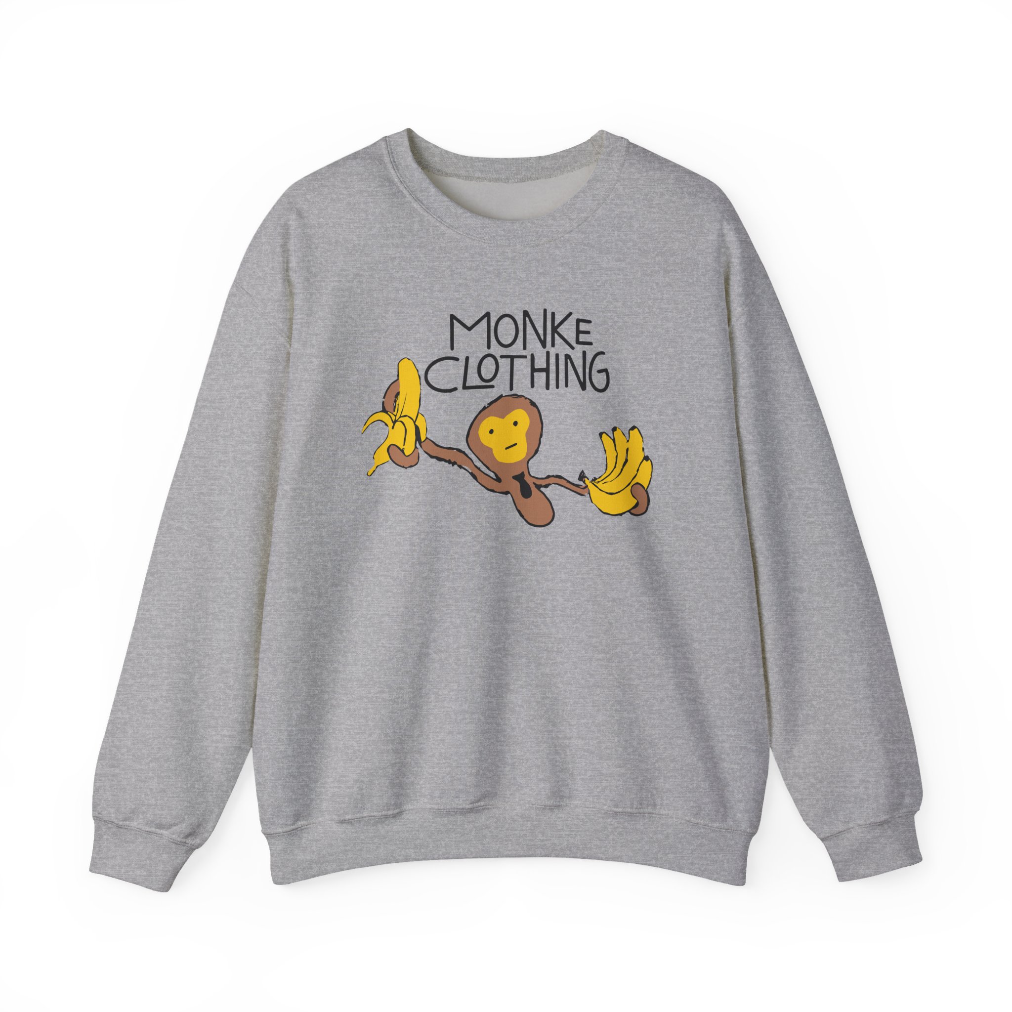 Spoonkid Basquiat Monke Unisex Heavy Blendâ„¢ Crewneck Sweatshirt