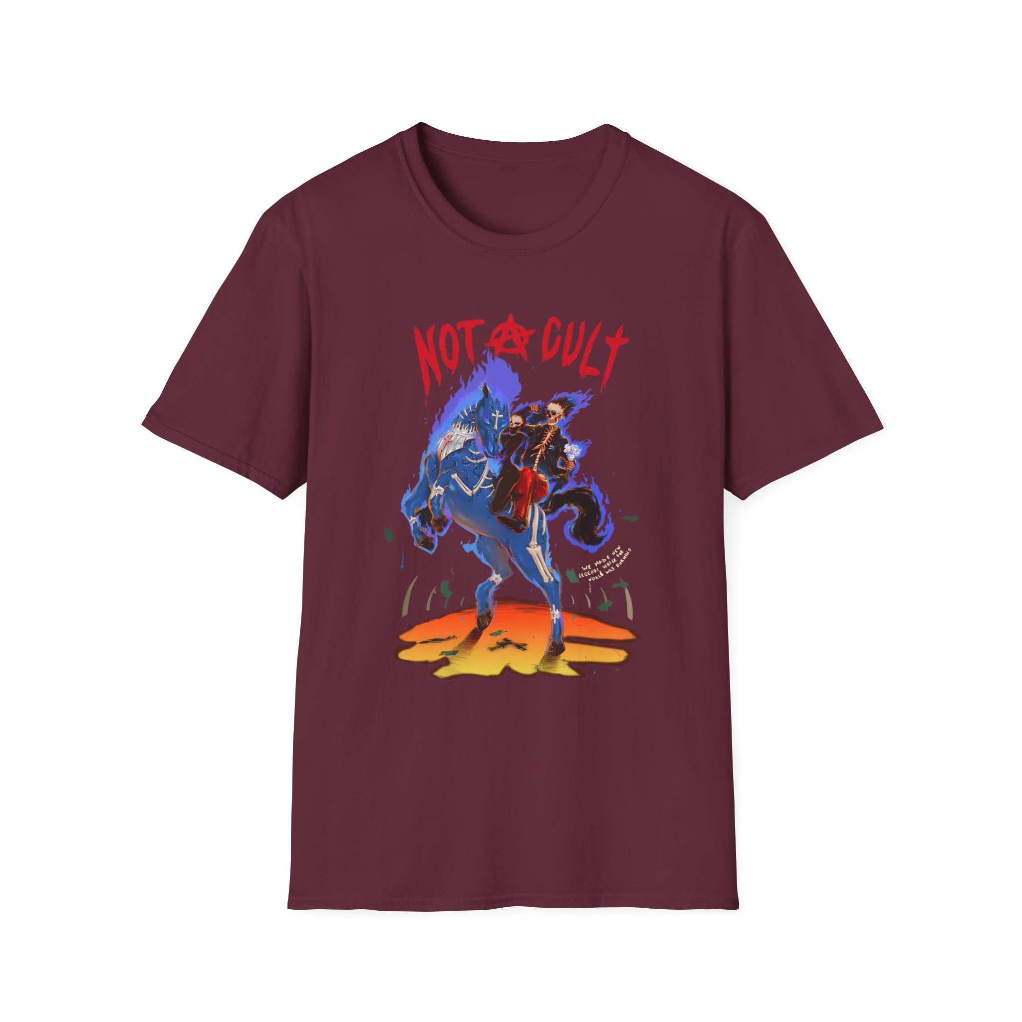 Saint Jhn Horse Stampede Unisex Softstyle T-Shirt