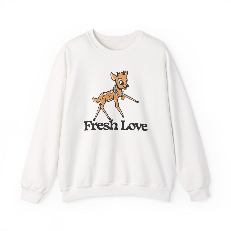 Fresh Love Bambi Unisex Heavy Blend™ Crewneck Sweatshirt