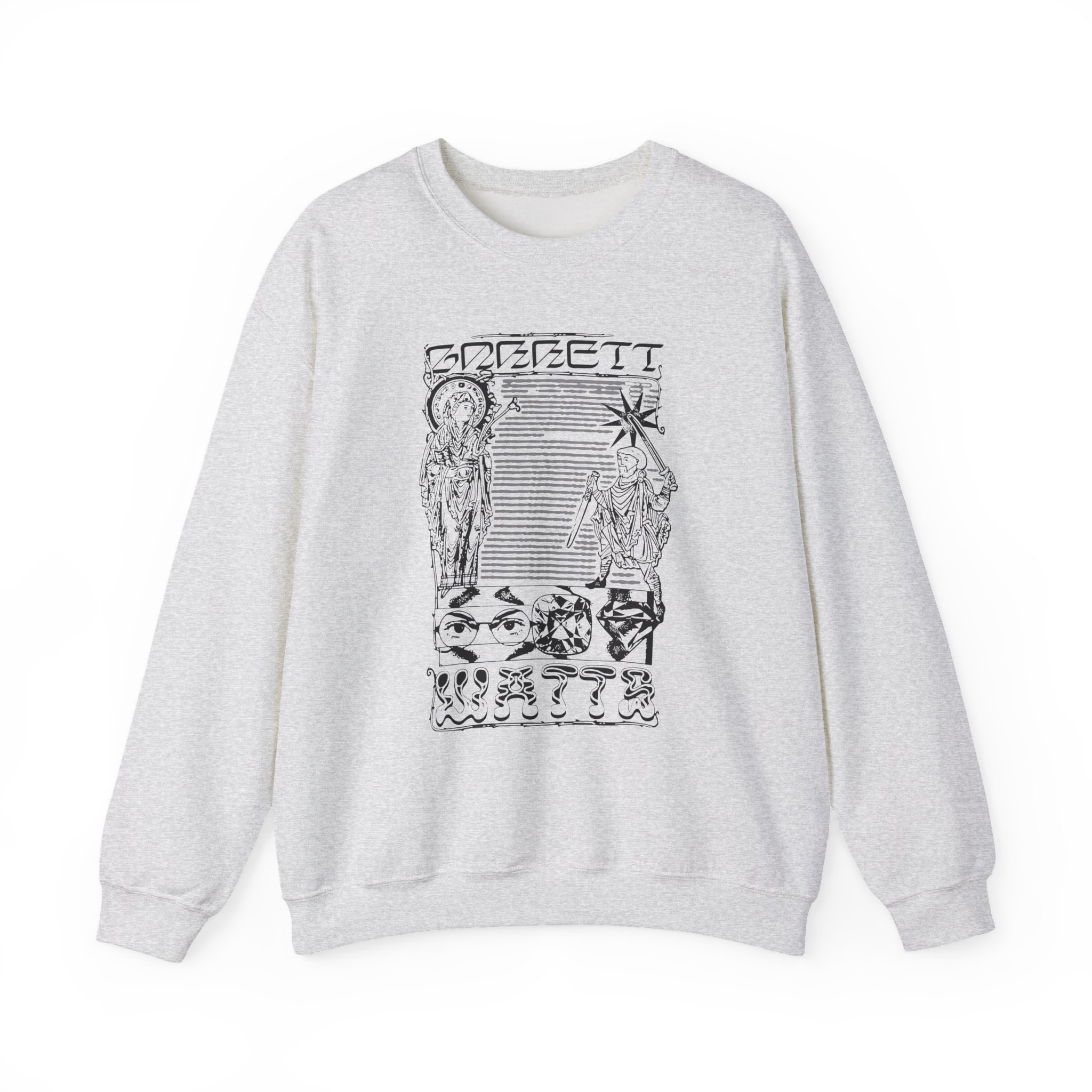 Garrett Watts the Secret  Heavy Blendâ„¢ Crewneck Sweatshirt