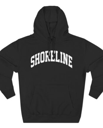 Shoreline Mafia Shoreline Logo Three-Panel Fleece Hoodie