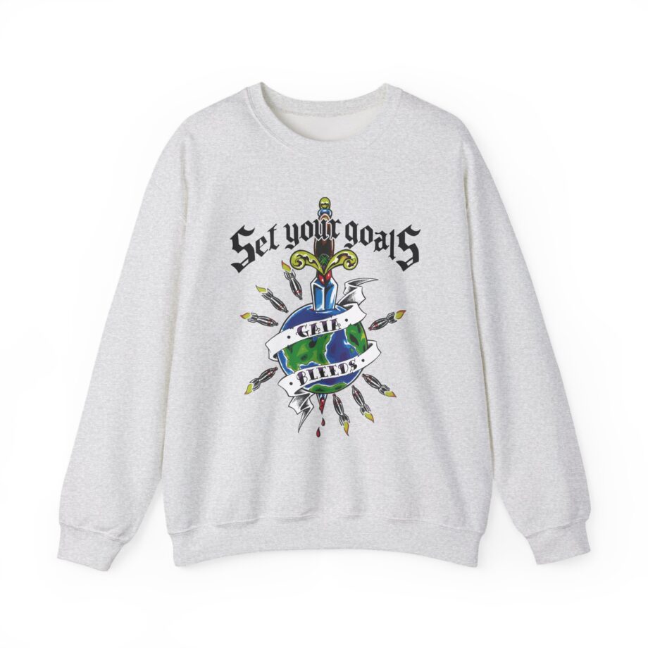 Set Your Goals Gaia Bleeds Unisex Heavy Blend™ Crewneck Sweatshirt