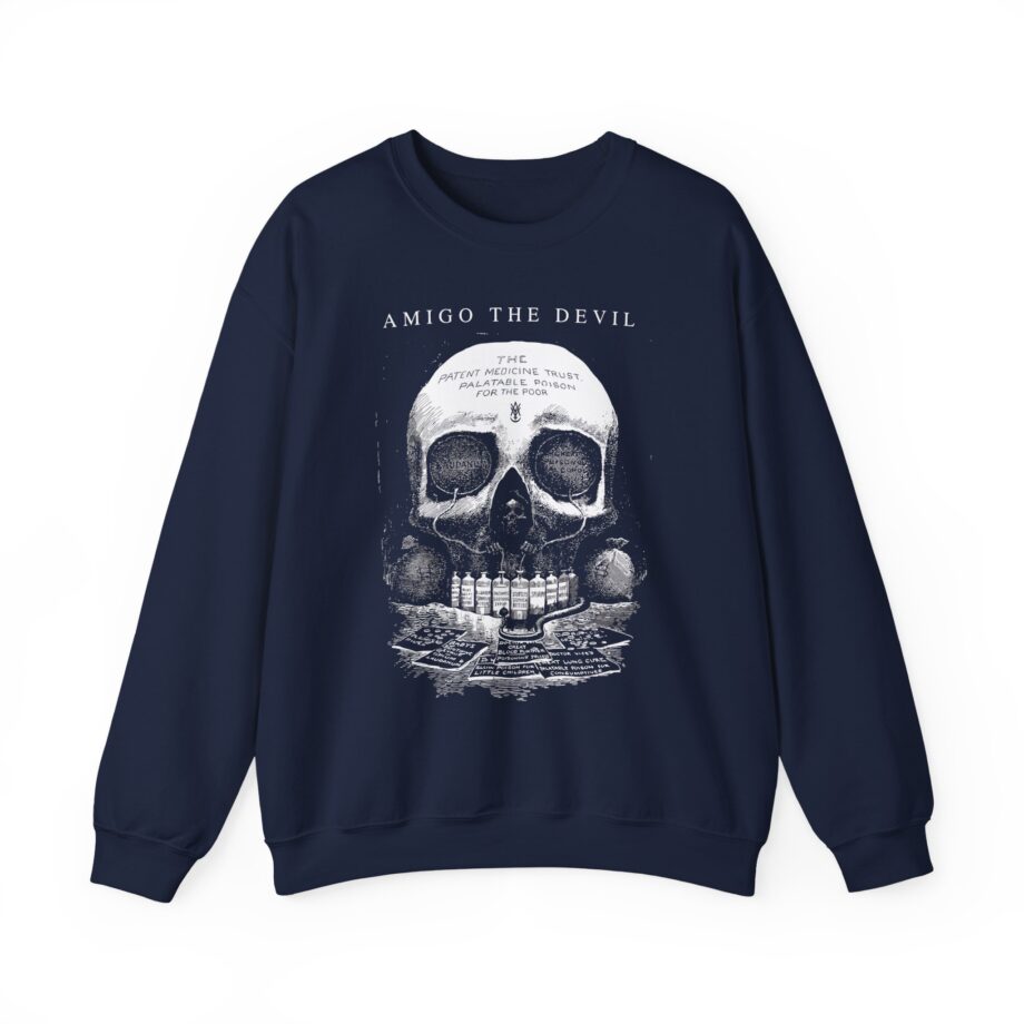 Amigo the Devil Death Lab Unisex Heavy Blend™ Crewneck Sweatshirt