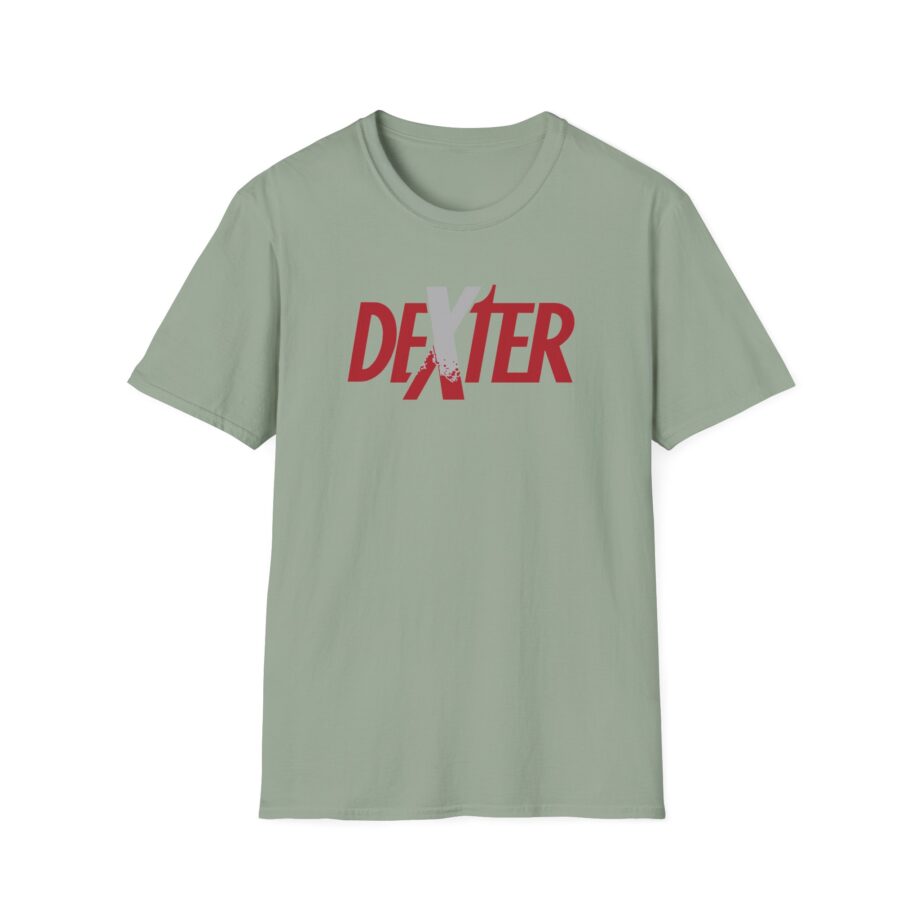 Dexter Spatter Logo Unisex Softstyle T-Shirt