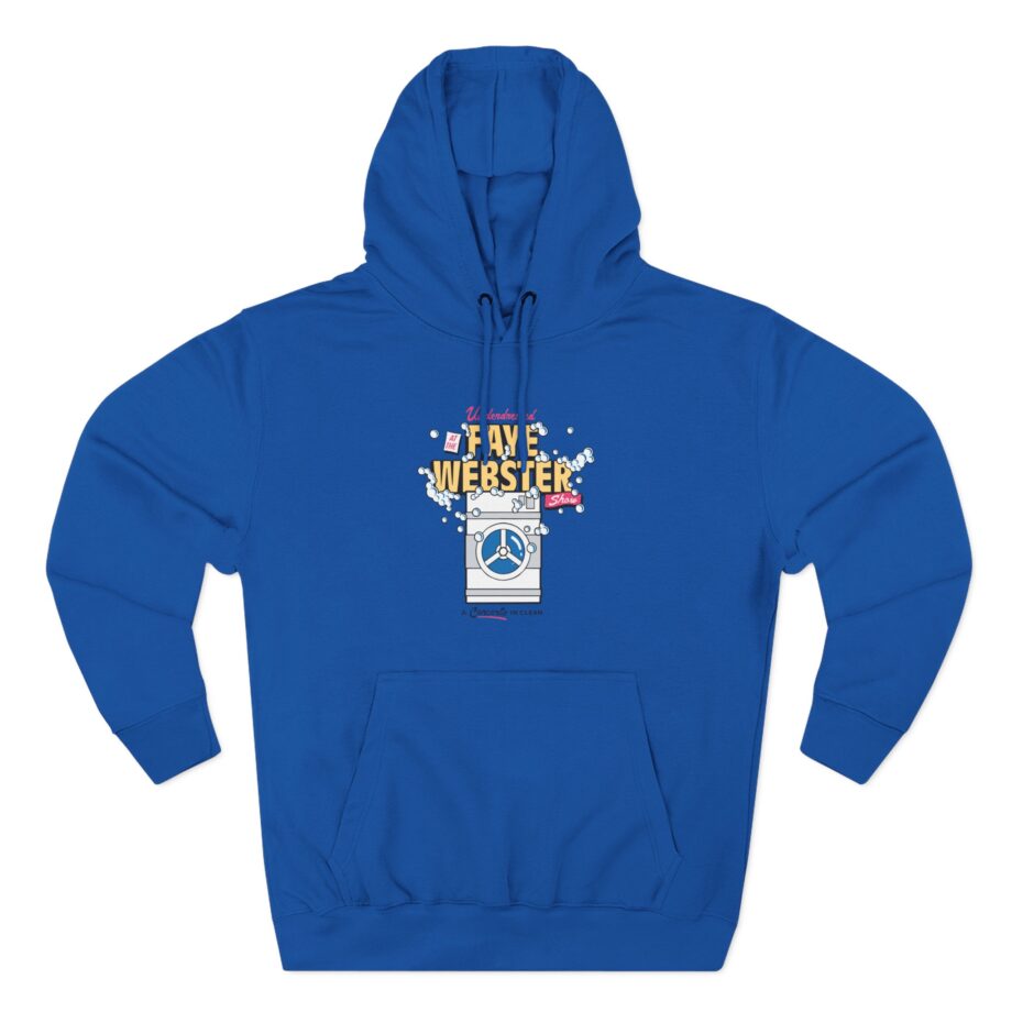 Faye Webster Laundrette  Three-Panel Fleece Hoodie