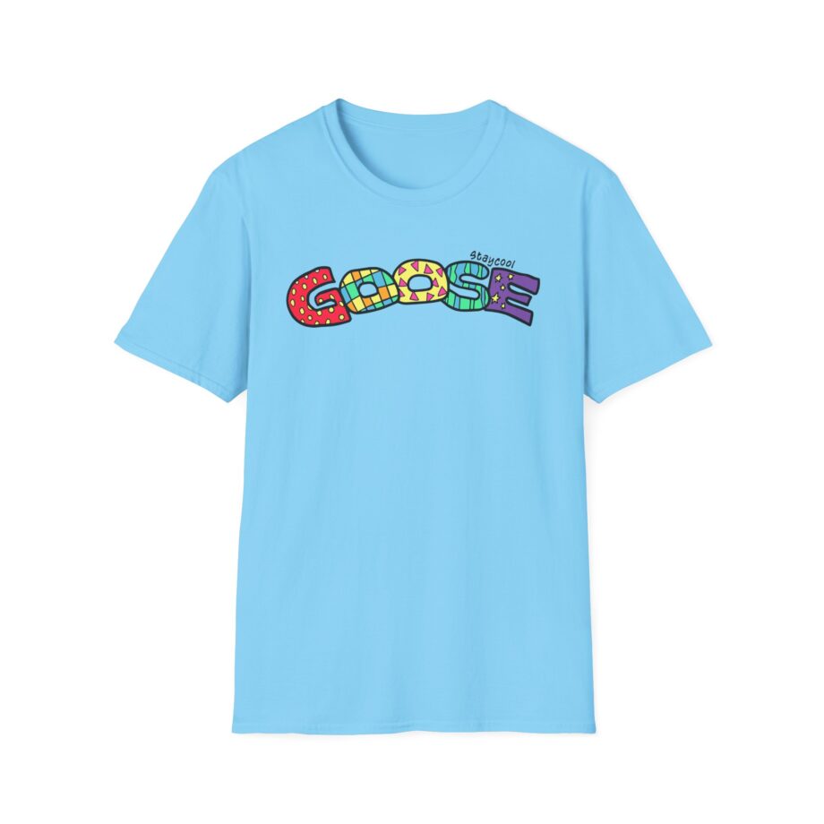 Goose x Staycool   Rainbow Unisex Softstyle T-Shirt
