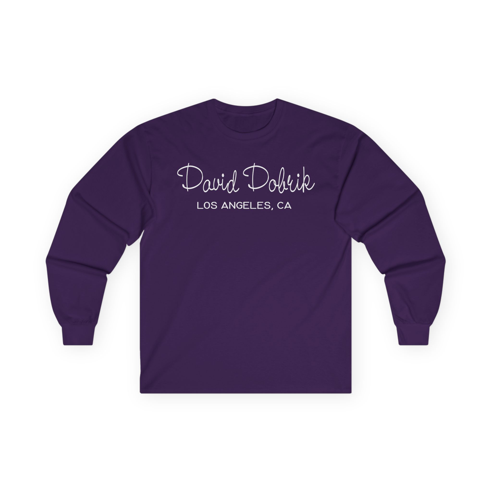 David Dobrik Los Angeles, Ca Unisex Ultra Cotton Long Sleeve Tee