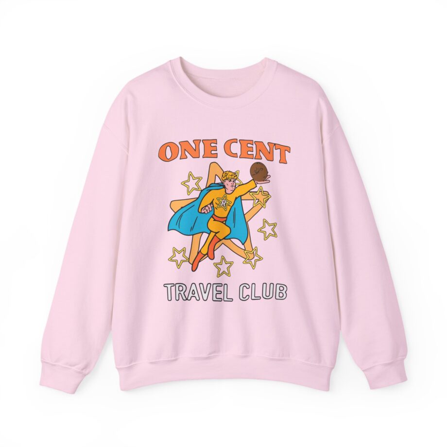 Ryan Trahan One Cent Adventure Awaits Travel Club Unisex Heavy Blend™ Crewneck Sweatshirt