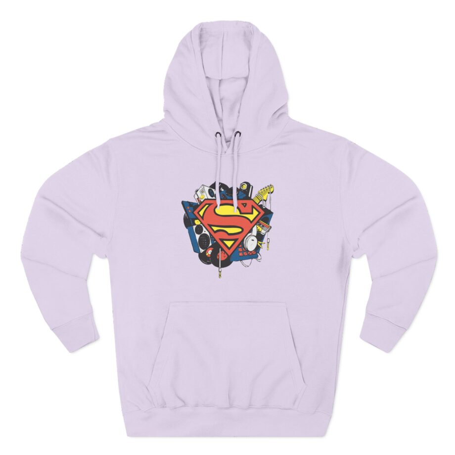 Kaskade X Superman Musician Three-Panel Fleece Hoodie