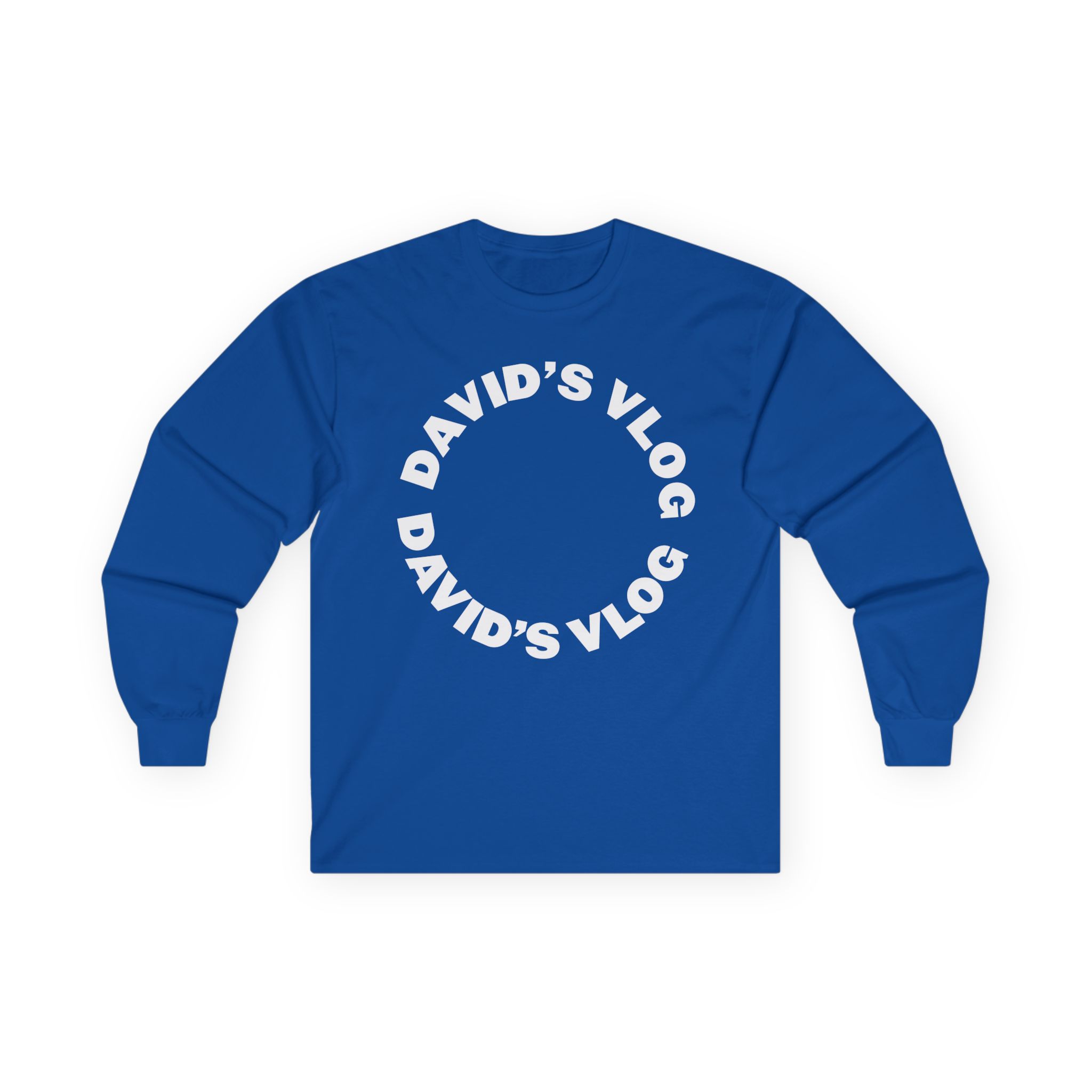 David Dobrik  David's Vlog Unisex Ultra Cotton Long Sleeve Tee