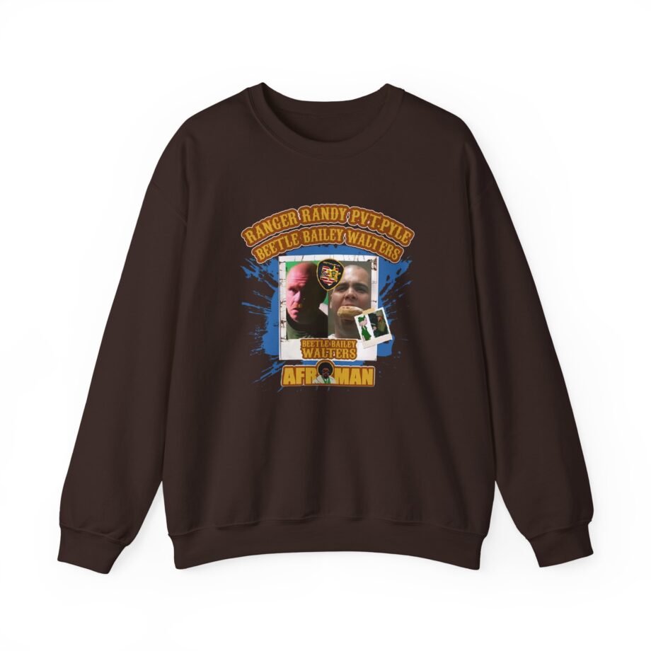 Afroman Ranger Randy Prvate Pyle Beetle Bailey Walters Unisex Heavy Blend™ Crewneck Sweatshirt