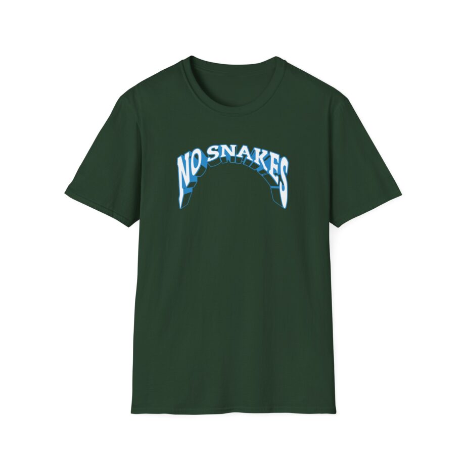 Zerkaa No Snakes Unisex Softstyle T-Shirt