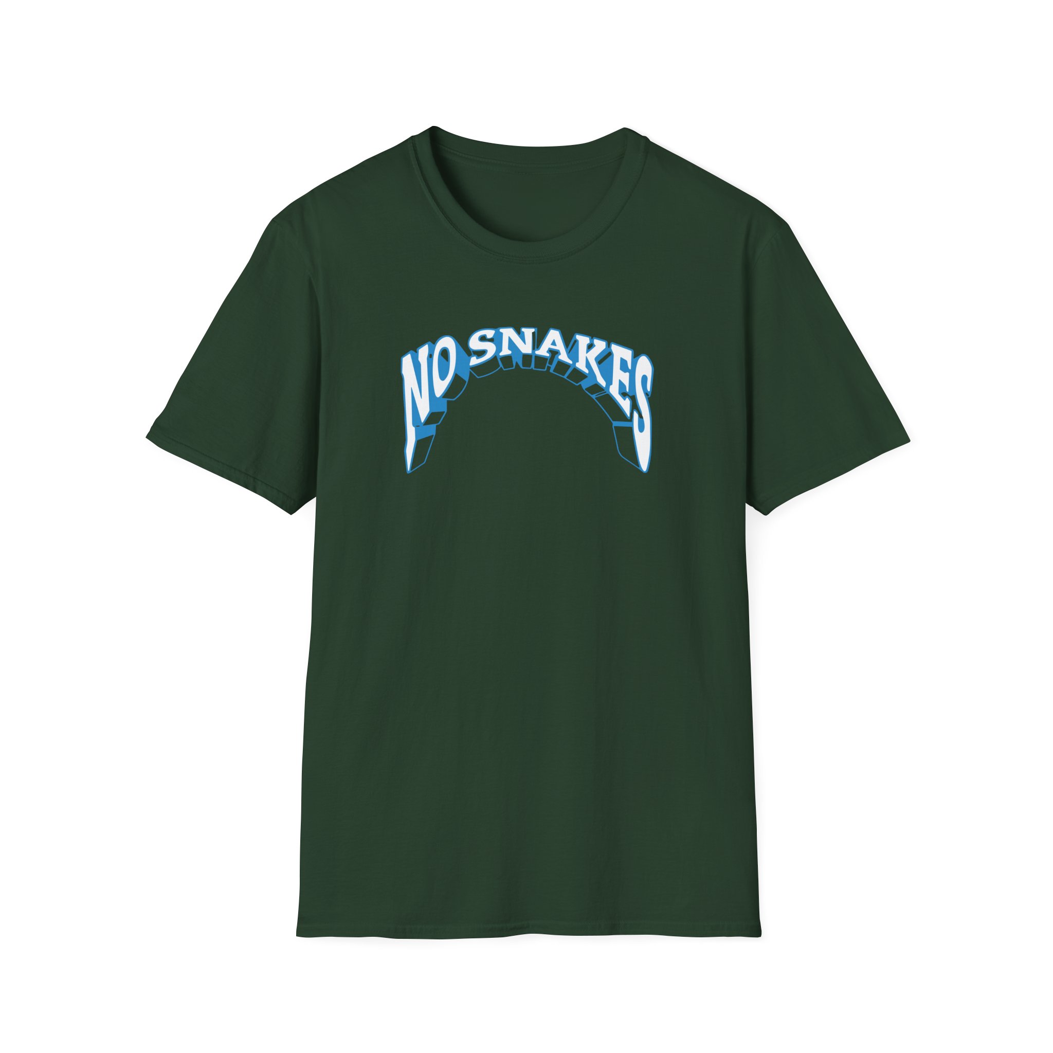 Zerkaa No Snakes Unisex Softstyle T-Shirt