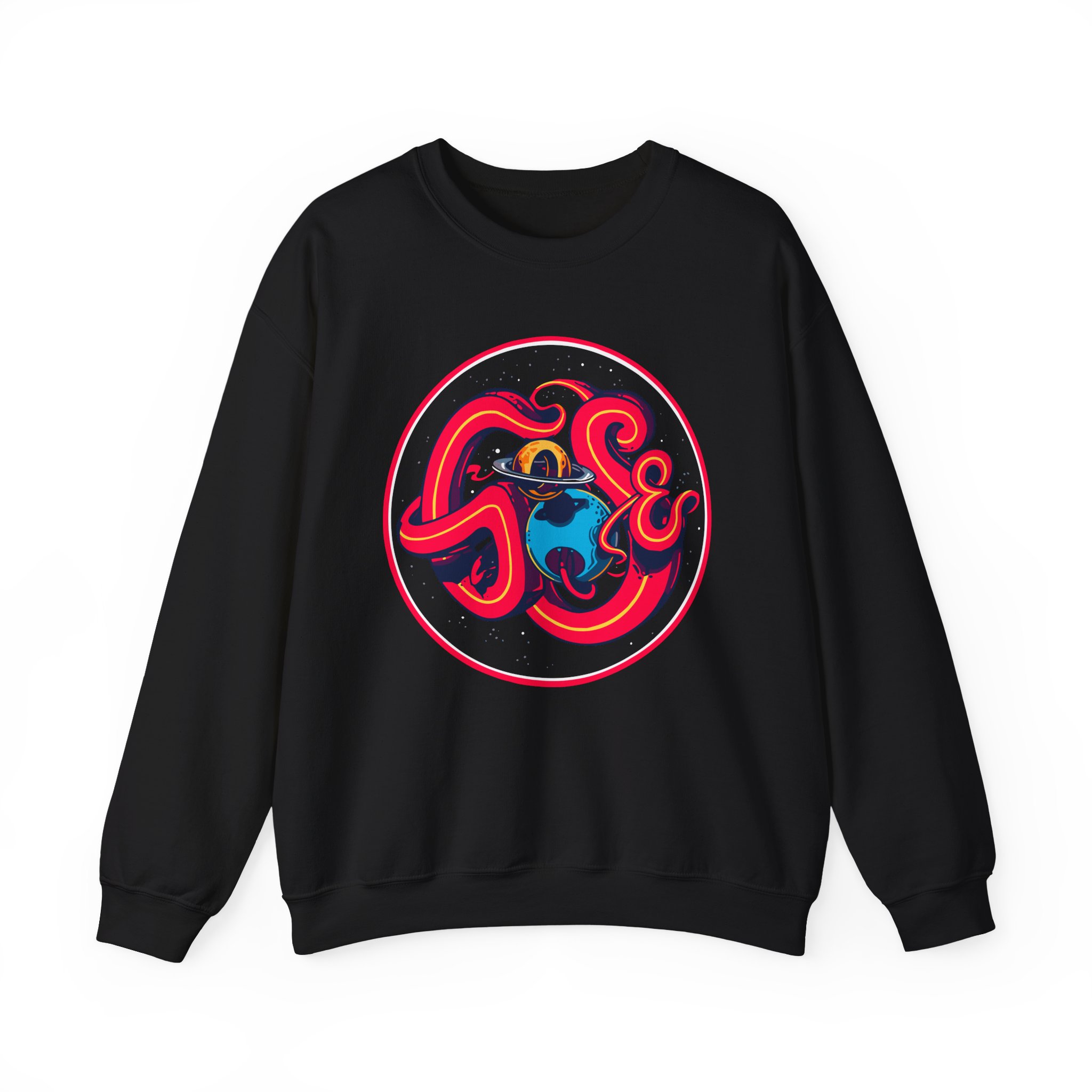 Goose Planetary Unisex Heavy Blendâ„¢ Crewneck Sweatshirt